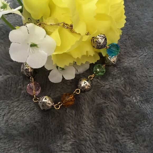 Multi-Crystal Bracelet - Picture 3 of 5